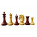 Adventure Staunton wooden chess pieces 3.75" Budrosewood