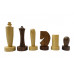 3.9″ Berliner Modern Minimalist Chess Pieces Only Set- Weighted Acacia Wood