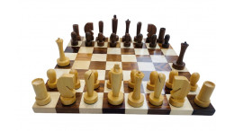 Combo of Berliner Chess Pieces and Chess Board