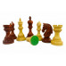 The Glenvet Knight Budrosewood 4.2" Luxury wooden Chess pieces