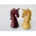 New Imperial Red wood 3.75' Chess Pieces