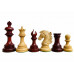 Wellington Luxury Wooden Chess Pieces 4.4" in Budrosewood/Boxwood