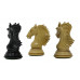 Bellagio Series Premium Staunton 4.4" Ebony and Box Wood Chessmen