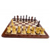 King's Bridal 3.75" Sheesham wood with 19" sheesham chess board and Storage chess Box