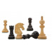 Camelot Staunton Wooden Chess Pieces 4.5" Ebony wood