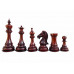 Cameratta Staunton Luxury Wooden Chess Pieces in Budrosewood(Padauk) 4.75"