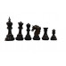 The Dubliner Luxury Rose Wood Chess Pieces 4.7"