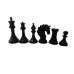 MAYFIELD 4.25" WOODEN CHESS PIECES