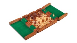 ULTIMATE WOODEN TRAVEL CHESS SET